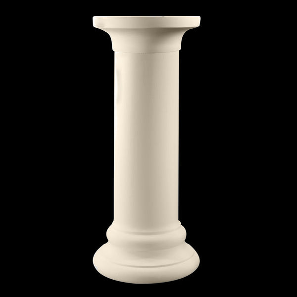 Colonna h72 in ceramica colore Avorio