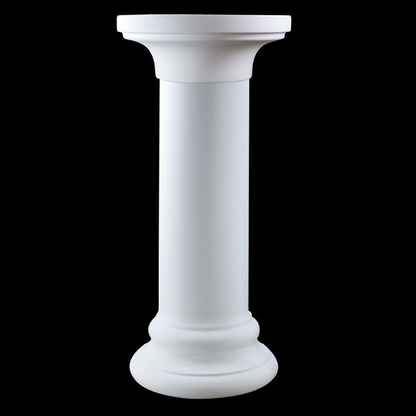 Colonna h86 in ceramica colore Bianco